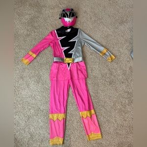 Power Rangers girls pink costume